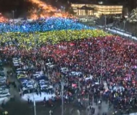 SONDAJ EVZ. V-a plăcut tricolorul uman, pe care protestatarii l-au făcut în Piaţa Victoriei?
