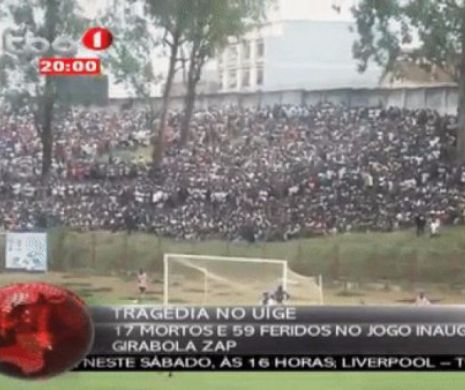 TRAGEDIE la un meci din Angola: 17 MORȚI și zeci de fani răniți
