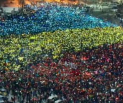 Un NOU PROTEST la Guvern. Manifestanții vor să creeze cel mai mare TRICOLOR UMAN
