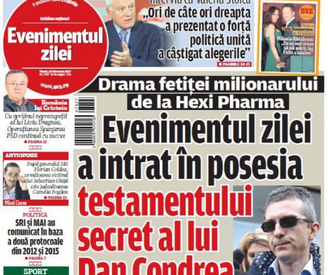 Vineri, 10 februarie 2017