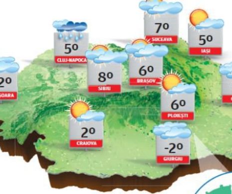 Vremea va fi mai caldă decât în mod obișnuit la începutul lunii februarie în majoritatea zonelor | PROGNOZA METEO