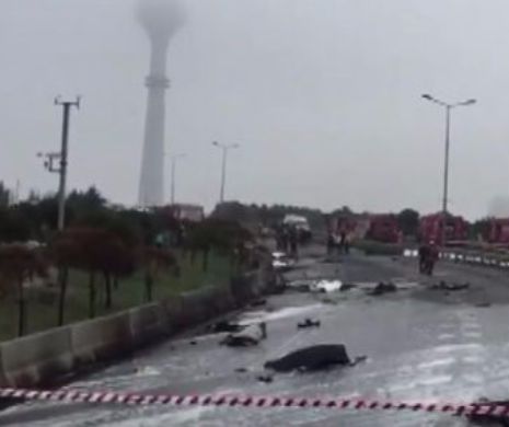 Accident AVIATIC. Un elicoper cu oameni de afaceri ruși s-a prăbușit. NU există supravieţuitori. VIDEO