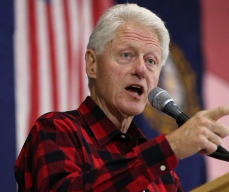 Bill Clinton S-A ÎNTORS! Primul discurs de la ÎNFRÂNGEREA soţiei sale!