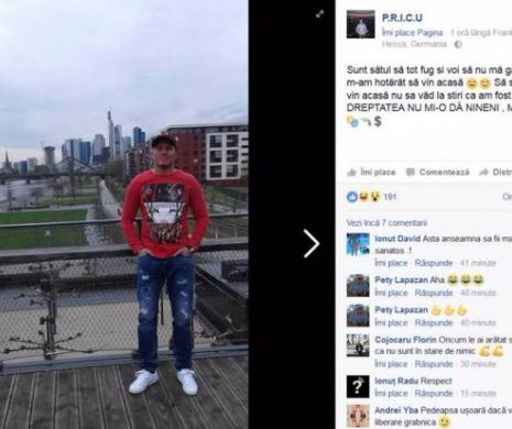Ce DECIZIE SURPRINZĂTOARE a luat interlop căutat de poliție