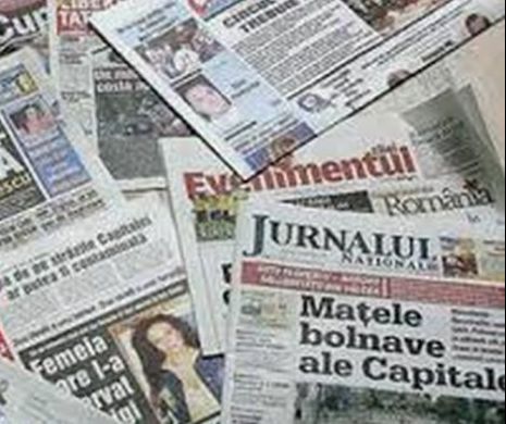 Lovitură dată presei de instituțiile statului