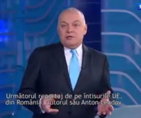 Manipulare ODIOASA la o televiziune din Rusia! Cum a prezentat protestele din Piata Victoriei - VIDEO