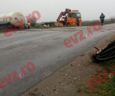 PANICĂ printre ŞOFERI pe DN1! Pericol de EXPLOZIE