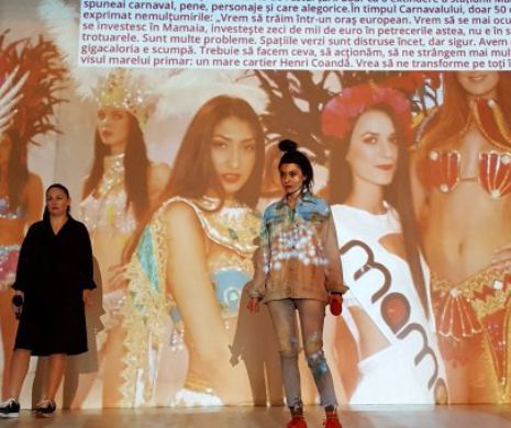 Premieră de succes pentru “Jurnal de România. Constanța”, spectacol de teatru multimedia, cu sala plină