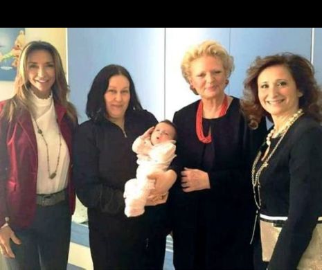 Prinţesa Beatrice de Bourbon a botezat fiica unei românce