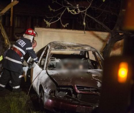 Accident Timiș. Moarte înfiorătoare pentru doi tineri. Au ars de vii pe bancheta din spate a unui Audi