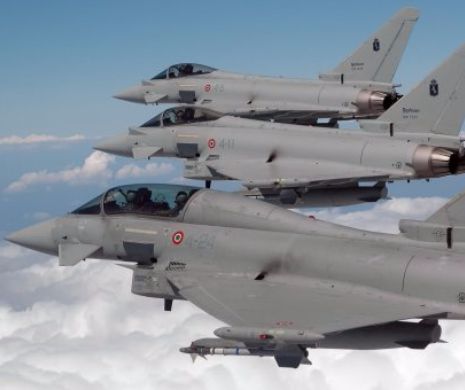 Avioane britanice Typhoon, la Mihail Kogălniceanu, în misiuni de poliție aeriană cu piloții români