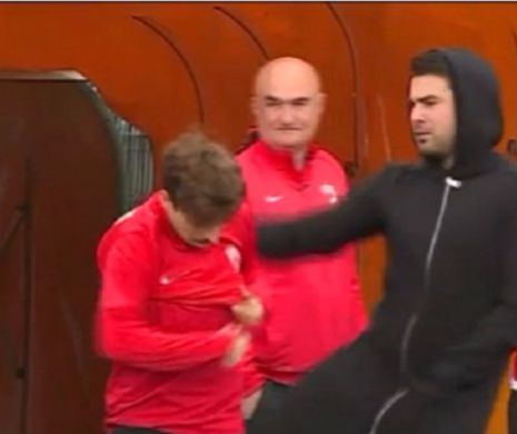 Beția puterii la Dinamo: Mutu l-a "căpăcit" pe Patrick Petre la antrenament! Reacția lui Petre Jr. după ce a fost luat la șuturi