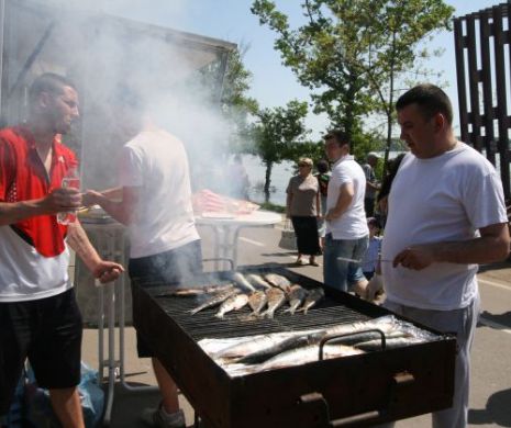 Bucureștenii au mâncat 10.000 de scrumbii