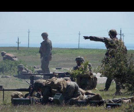 EXERCIȚIU MILITAR multinațional în POLIGONUL Babadag