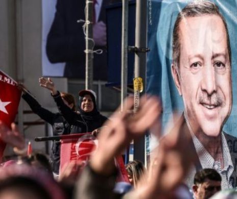 FALANGĂ ISLAMICĂ a lui Erdogan din Europa: turcii din UE au votat ZDROBITOR pentru DICTATURA liderului de la Ankara