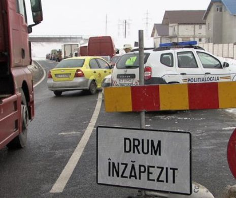 FURTUNA a BLOCAT DRUMURI și căi ferate. Stare de URGENȚĂ în 11 județe. 160 de localități FĂRĂ CURENT ELECTRIC