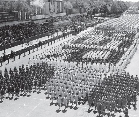 Istoria picantă a Bucureștilor. Cartierul Primăverii (II). De 1 mai, „prințișorul” Nicu Ceaușescu juca baschet cu pantofii, folosind o frapieră pe post de coș!