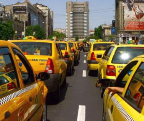 Proteste uriașe în capitală împotriva UBER. Tot centrul orașului va fi blocat de taximetriști. Informații utile