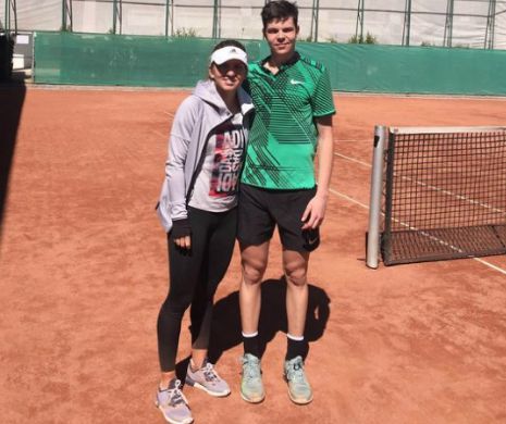 Simona Halep, primul antrenament pe zgură. Unde și cu cine s-a pregătit românca | FOTO