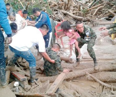 Un val de noroi uriaș a făcut ravagii în Columbia