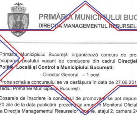 Gabriela Firea caută "şerif" pentru Capitală