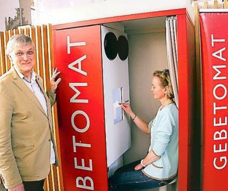 Germanii au instalat un aparat de rugăciuni pe aeroportul din Stuttgart