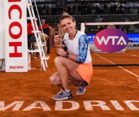 Halep s-a umplut de bani la Madrid