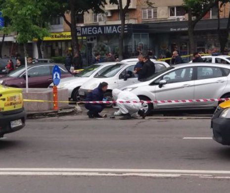 Incident armat în Capitală! Un bărbat s-a împuşcat pe stradă în miezul zilei