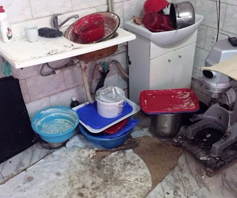 Patiserie din Băneasa, închisă de OPC din cauza mizeriei