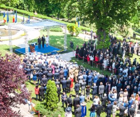 Reportaj cu Kovesi şi Dragnea în grădina de la Cotroceni