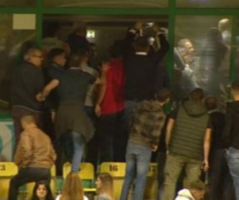 Scandal în fotbal. Bătaie între oficialii de la CS U Craiova şi FC Voluntari. De la ce a pornit totul?