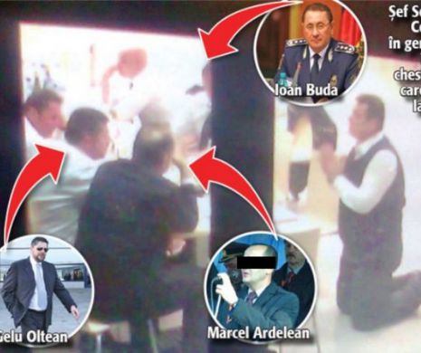 Scandal uriaş la ministerul condus de Carmen Dan după apariţia unor imagini incredibile. Un ofiţer stă în genunchi în faţa colegilor superiori