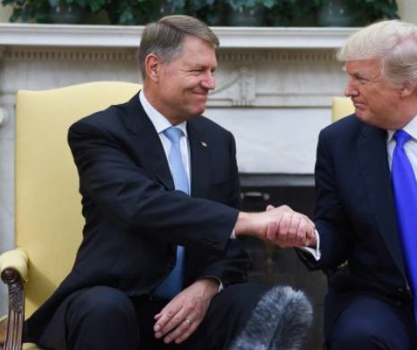 Ce au făcut Klaus Iohannis şi Donald Trump la CASA ALBĂ. GALERIE FOTO
