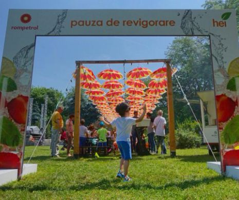 hei de la Rompetrol vine la Food Truck Festival cu o zona speciala de relaxare