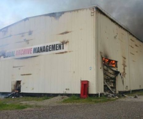 INCENDIUL DUBIOS care a ARS ARHIVA cu documente din Dărăşti-Ilfov a fost STINS DUPĂ ZECE ZILE. Începe ANCHETA