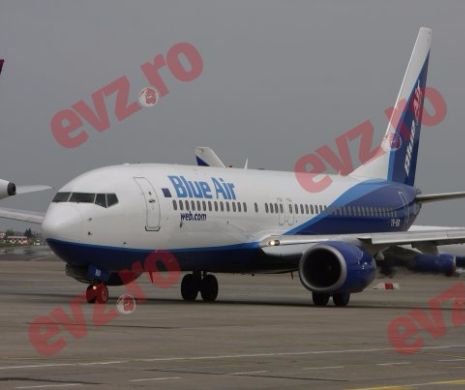 Incident aeronautic. Un avion Blue Air s-a întors pe Otopeni după ce o pasăre i s-a carbonizat în motor