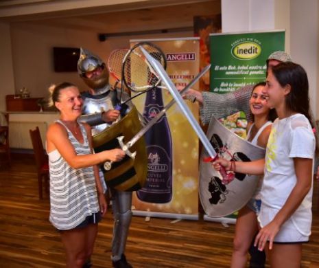 Inedit Players Party, cu cavaleri templieri, săbii și rachete de tenis