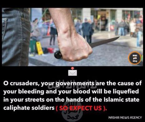 ISIS ameninta Europa! Avertisment CUTREMURATOR