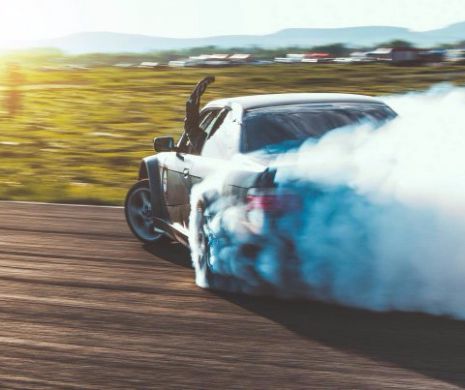 Maniacii driftului s-au strâns în păr la Prejmer