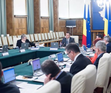 Şedinţa de Guvern, amânată pentru joi