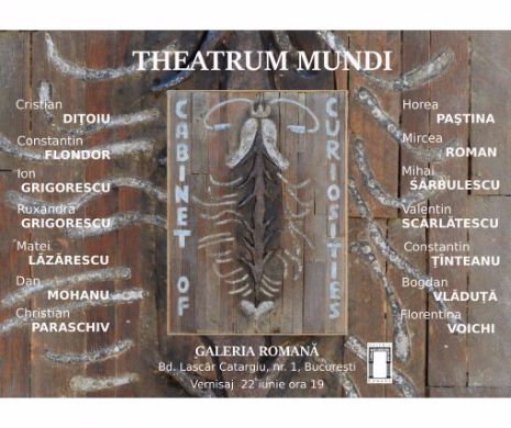 Vernisajul expoziției ”Theatrum mundi”