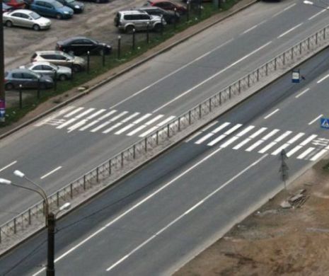 Viața în Rusia. Cele mai incredibile treceri pentru pietoni. -GALERIE FOTO