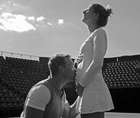 INCREDIBIL. A jucat în primul tur de la Wimbledon, deși este ÎNSĂRCINATĂ în 4 luni și jumătate. „Este ultimul meu turneu”
