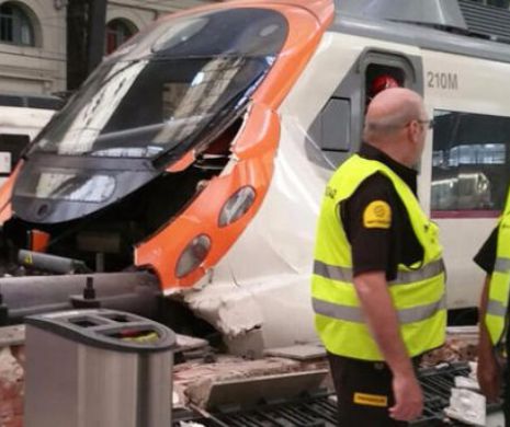 TREN rămas FĂRĂ frâne la BARCELONA. 48 de RĂNIȚI
