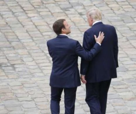 Trump, „PRIETENUL” american al lui Macron. Ce se ascunde în spatele bizarei CORDIALITĂŢI dintre cei doi