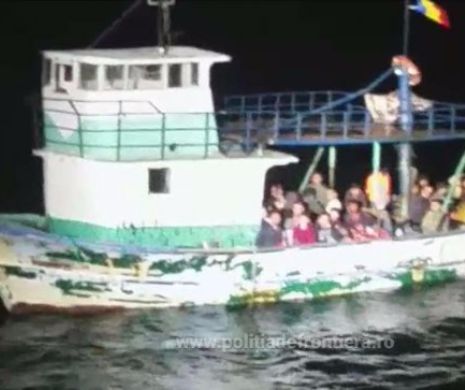 ALERTĂ în largul mării, la MANGALIA. Navă cu 50 de MIGRANȚI depistată de GARDA de COASTĂ