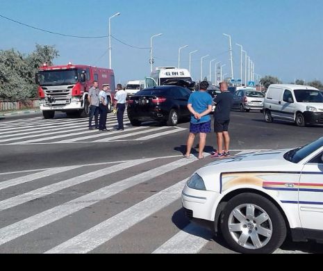 CENTURA CAPITALEI BLOCATĂ: ACCIDENT cu un TIR și mai multe mașini