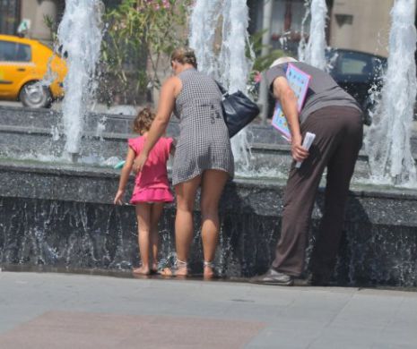Craiova topită la propriu: Astăzi temperaturile vor atinge 41 de grade la umbră
