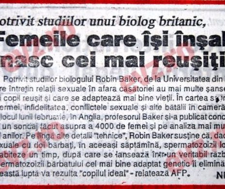 Femeile adulterine Fac copii mai reușiți