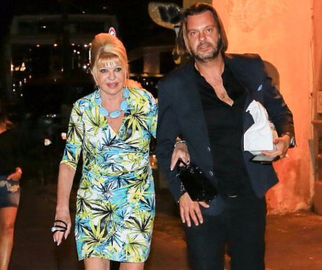 IVANA TRUMP, la brațul unui tinerel. PLIMBARE romantică la ST TROPEZ